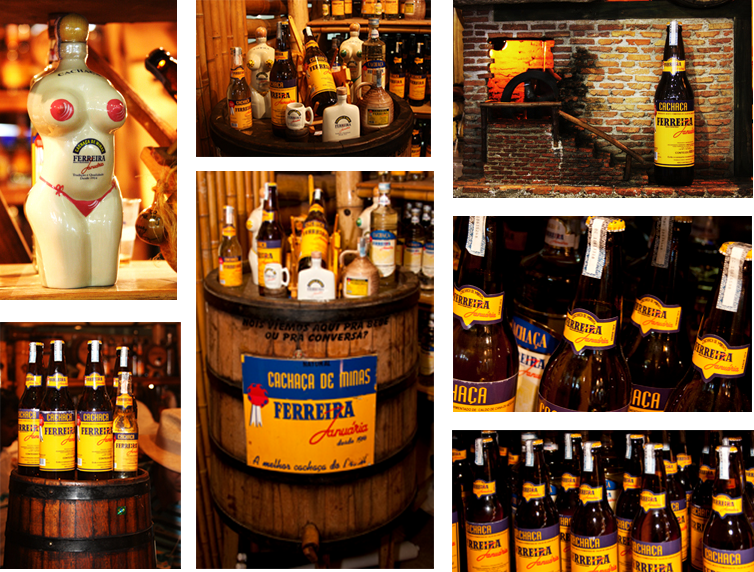 Cachaca Ferreira - bottle products