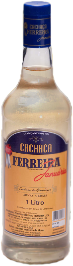 Cachaca Ferreira Januaria Tradicional