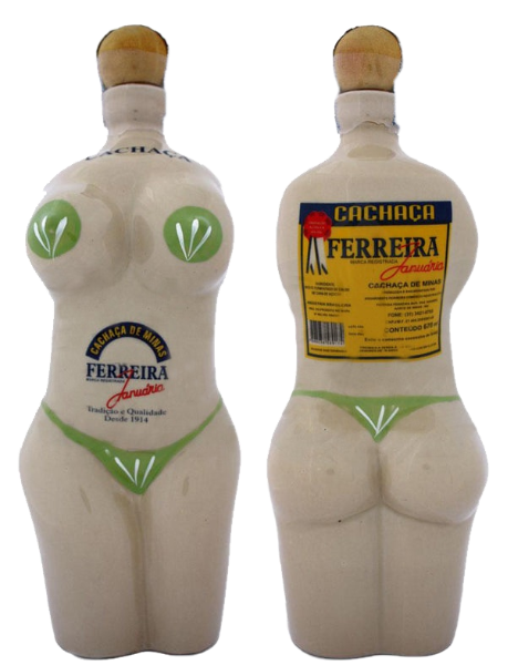 Cachaca Ferreira Embalagens louças
